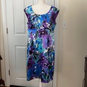 Floral Connected Apparel Fitted Dress